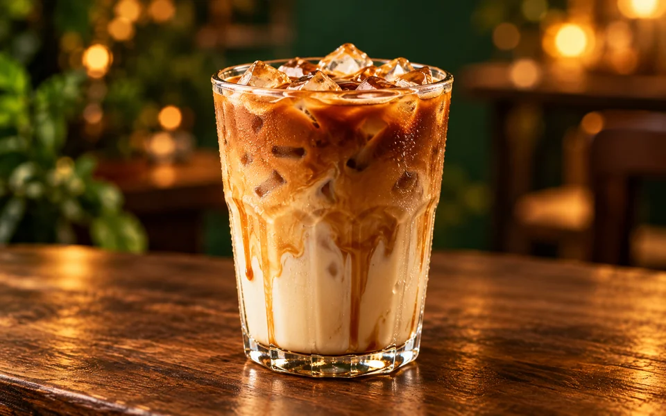 Caramel Latte Mustawa Family Cafe