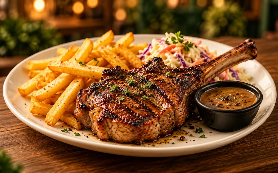 Lamb Chop Mustawa Family Cafe