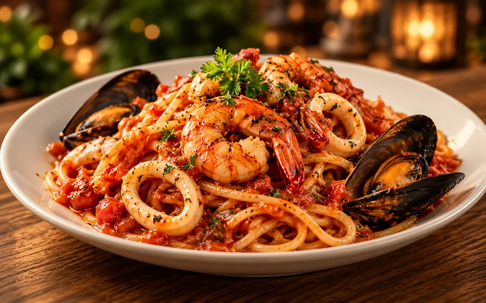 Seafood Marinara Mustawa Family Cafe
